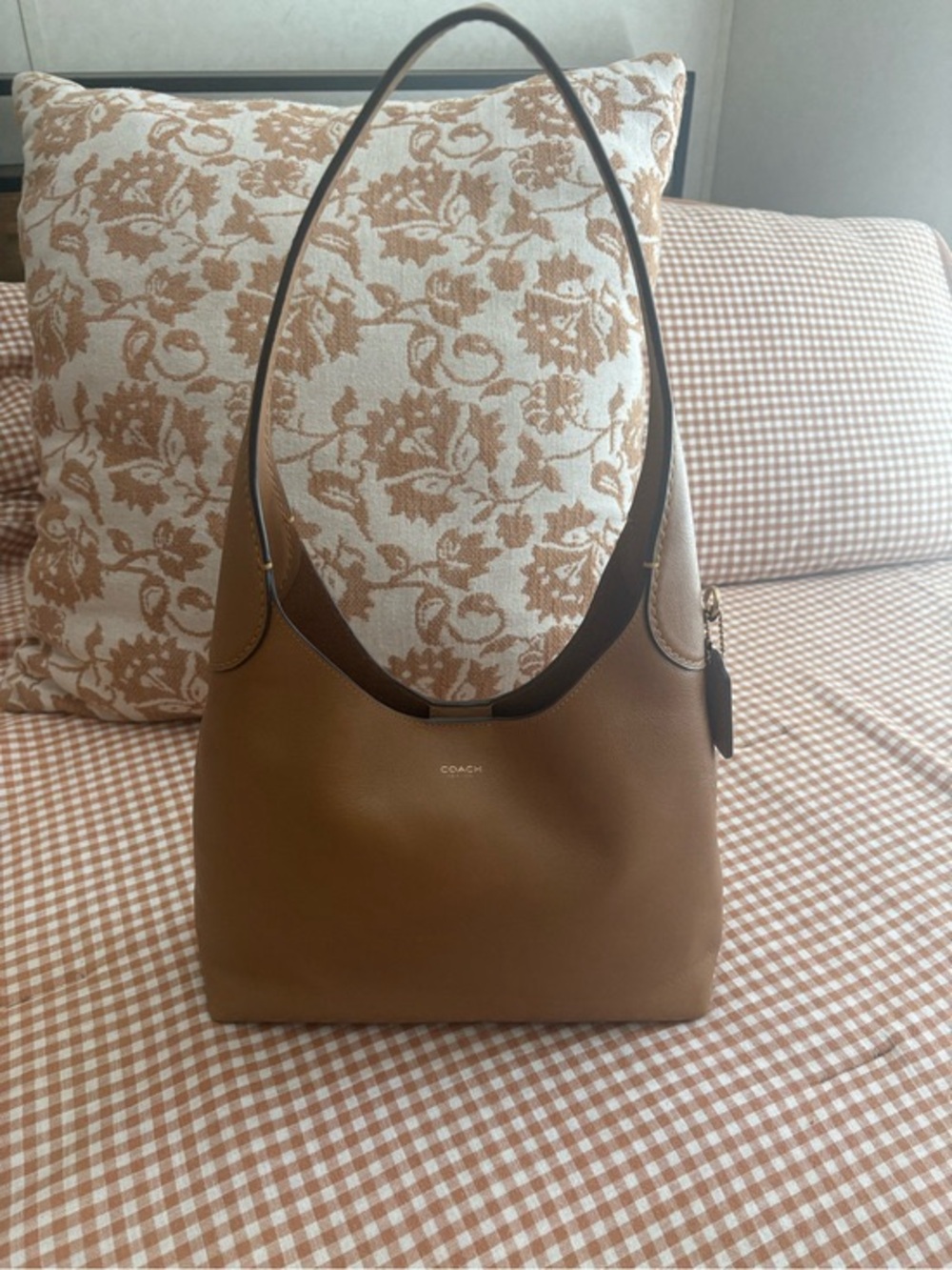 Coach Brown Leather Shoulder Bag